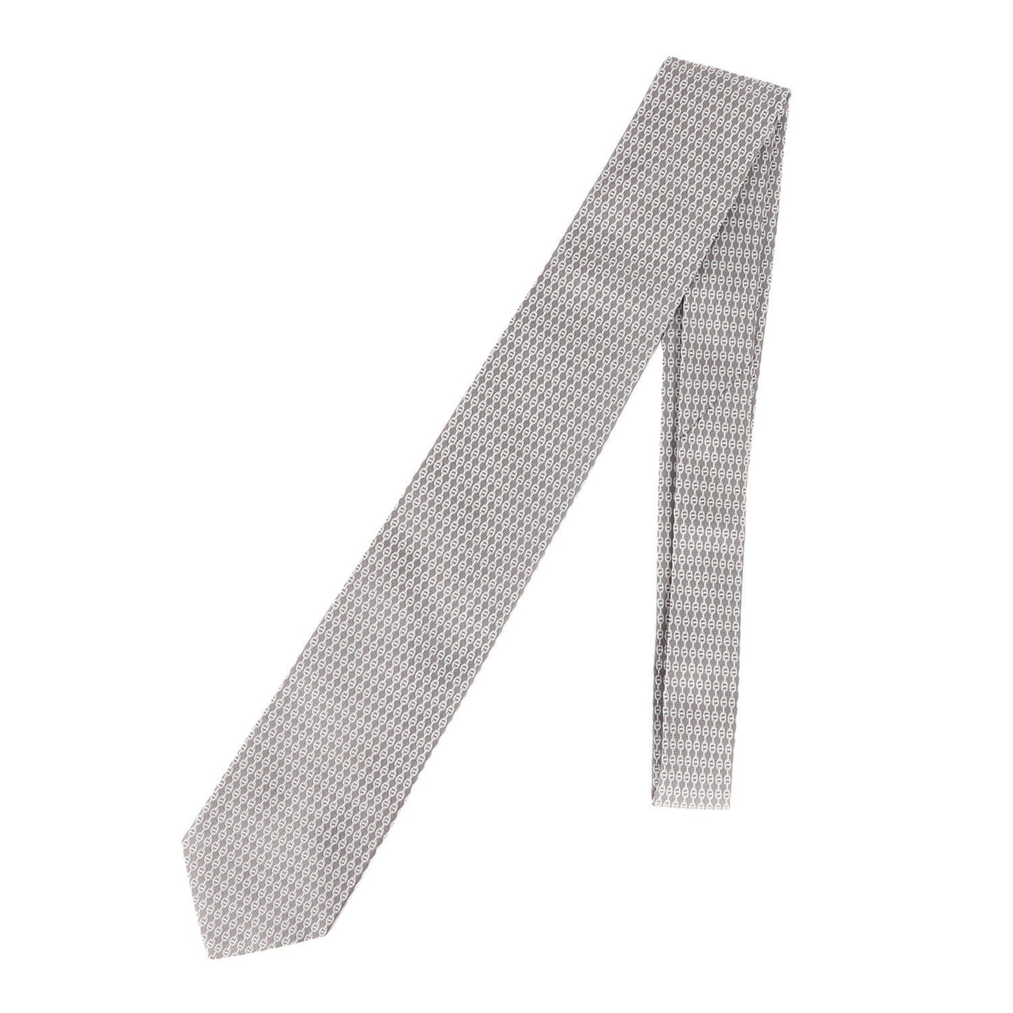 Hermes Men'S Chaine D'Ancre Silk Tie