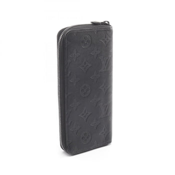 Louis Vuitton Zippy Wallet Vertical Round Long Leather Monogram Empreinte