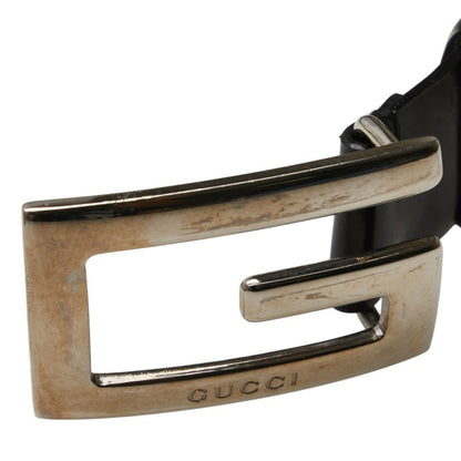 Gucci Belt Size: 75 30 036 1406 1004 Black Leather