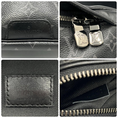 Louis Vuitton Discovery Bum Bag Pm Monogram Eclipse M46035 Leather Black