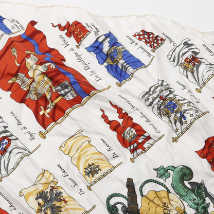 Hermes Herms Petit Carr 45 Pavois Silk Scarf
