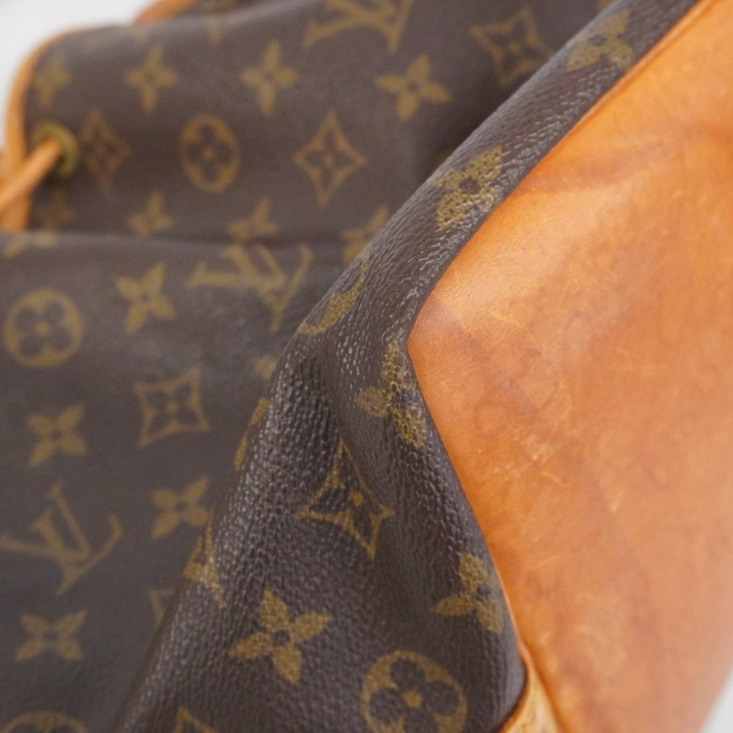 Louis Vuitton Monogram Petit Noe Shoulder Bag M42226 Brown