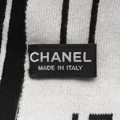 Chanel Scarf/Scarf Stole Silk Cashmere Cotton