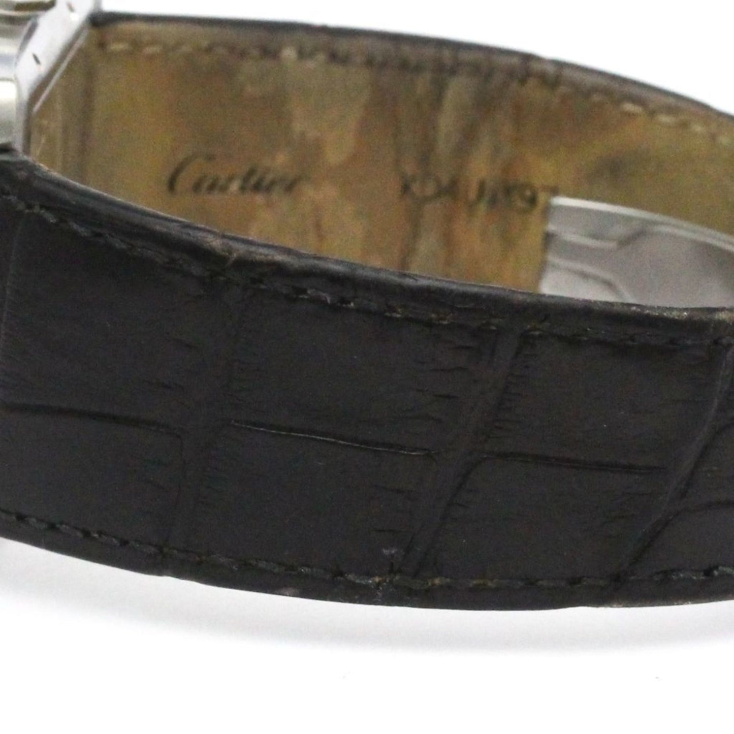 Cartier Tank Mc Steel Leather Automatic