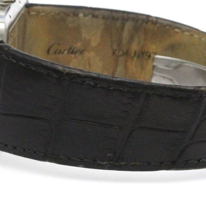 Cartier Tank Mc Steel Leather Automatic