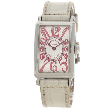 Franck Muller 902J Long Island Japan Limited Edition 500 Pieces Stainless Steel Leather
