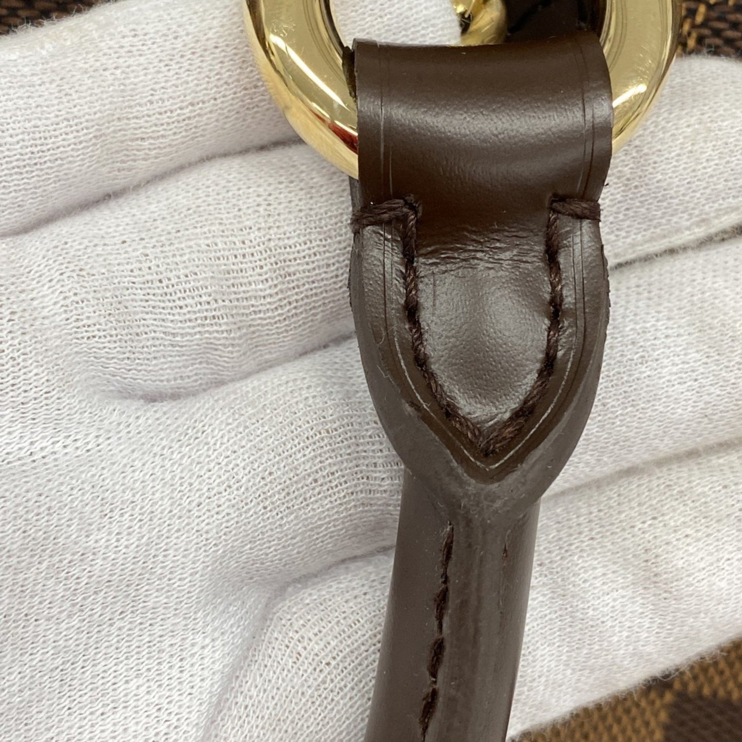 Louis Vuitton Damier Duomo Ebene Handbag N60008