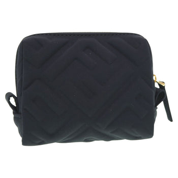 Fendi Makeup Pouch 8N0179 Nylon Black 0061Fendi 6A0061Ze5