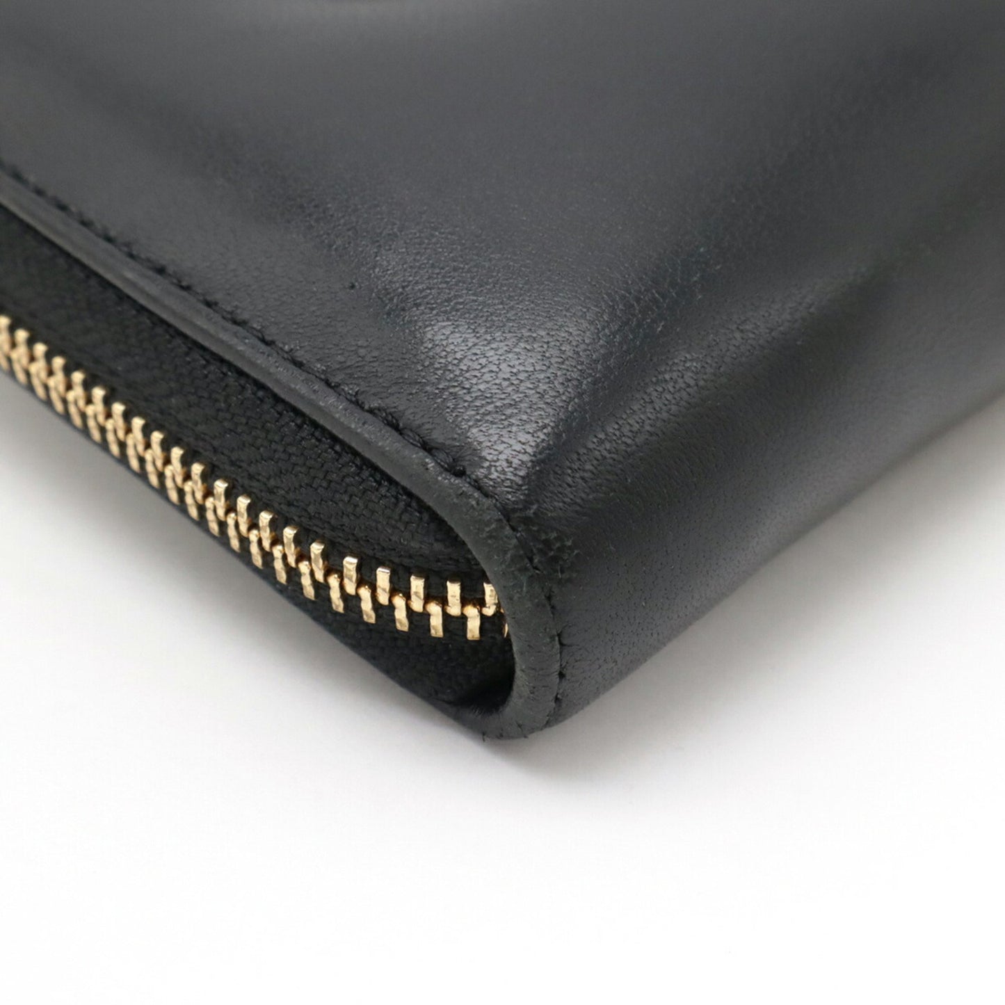 Anya Hindmarch Chubby Round Long Wallet In Leather