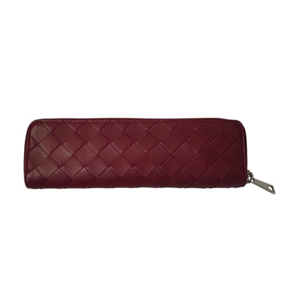 Bottega Veneta Leather Intrecciato Pen Case