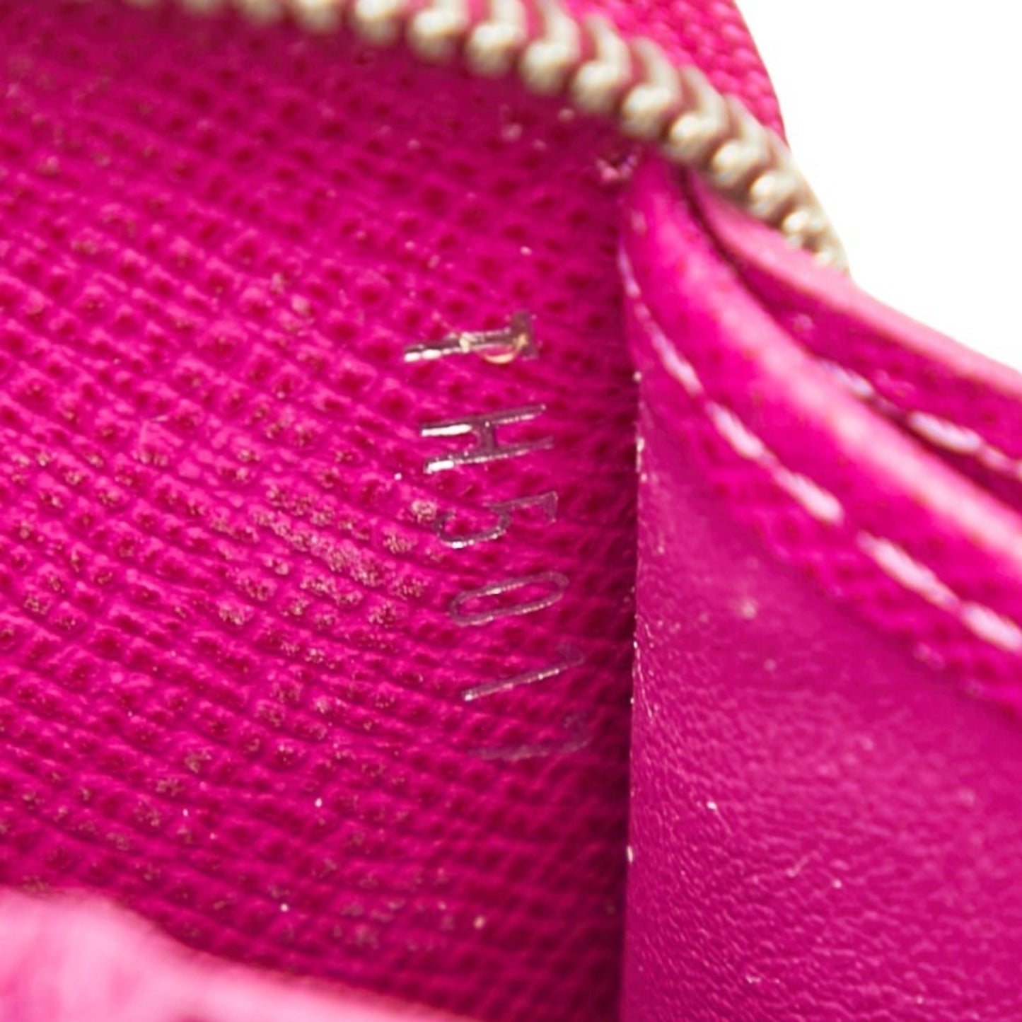 Louis Vuitton Epi Zippy Coin Purse M6015L Grenard Purple Leather