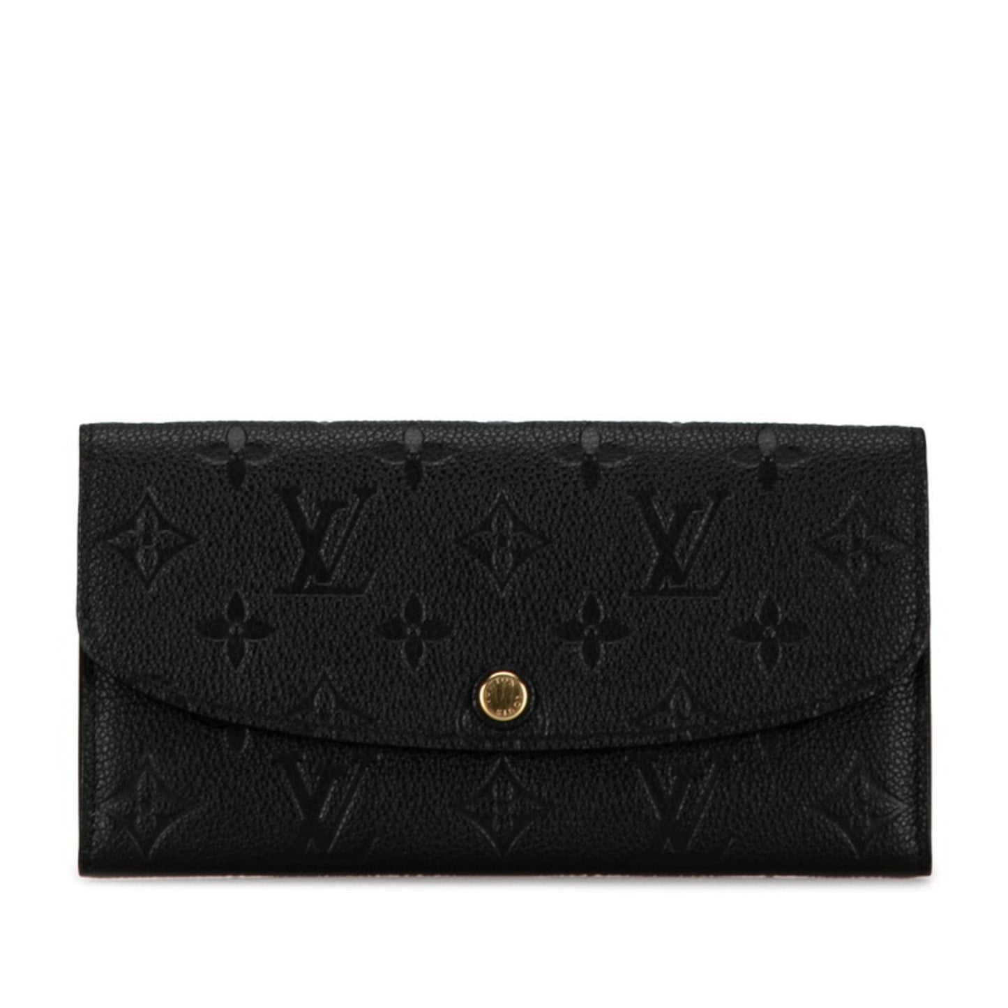 Louis Vuitton Monogram Empreinte Portefeuille Emily Long Wallet M62369 Noir Black Leather