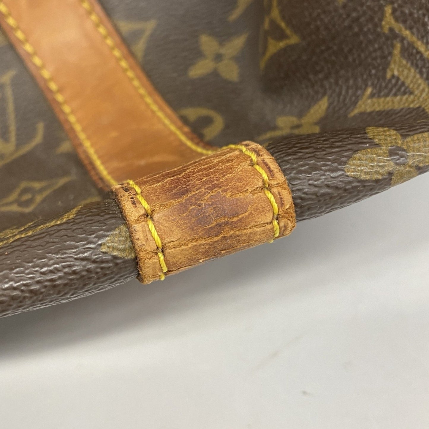 Louis Vuitton Monogram Keepall Bandouliere 50 Boston Bag M41416 Brown