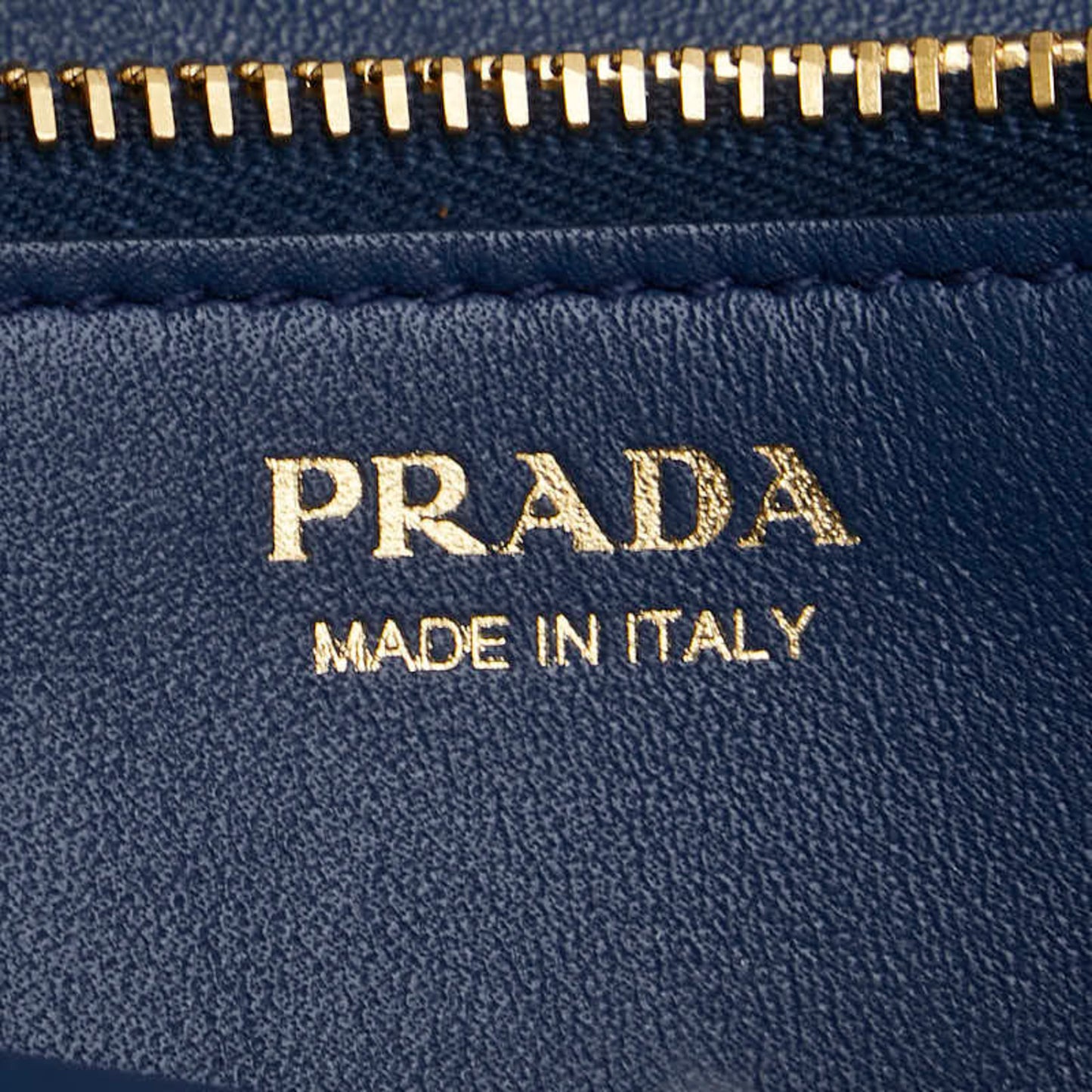Prada Vitello Dino Long Wallet 1Mh132 Red Calfskin Leather