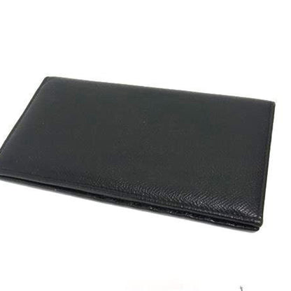 Bvlgari Bvlgari Classico Bifold Long Wallet 282346 Black Leather