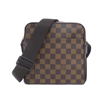 Canvas Louis Vuitton Shoulder Bag Coated