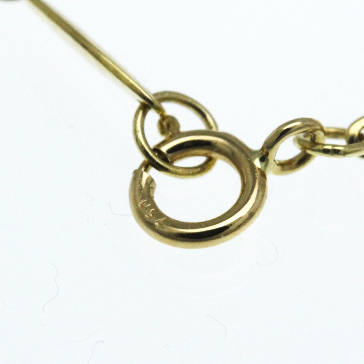 Tiffany Bean Necklace Extra Mini Yellow Gold (18K) No Stone Men