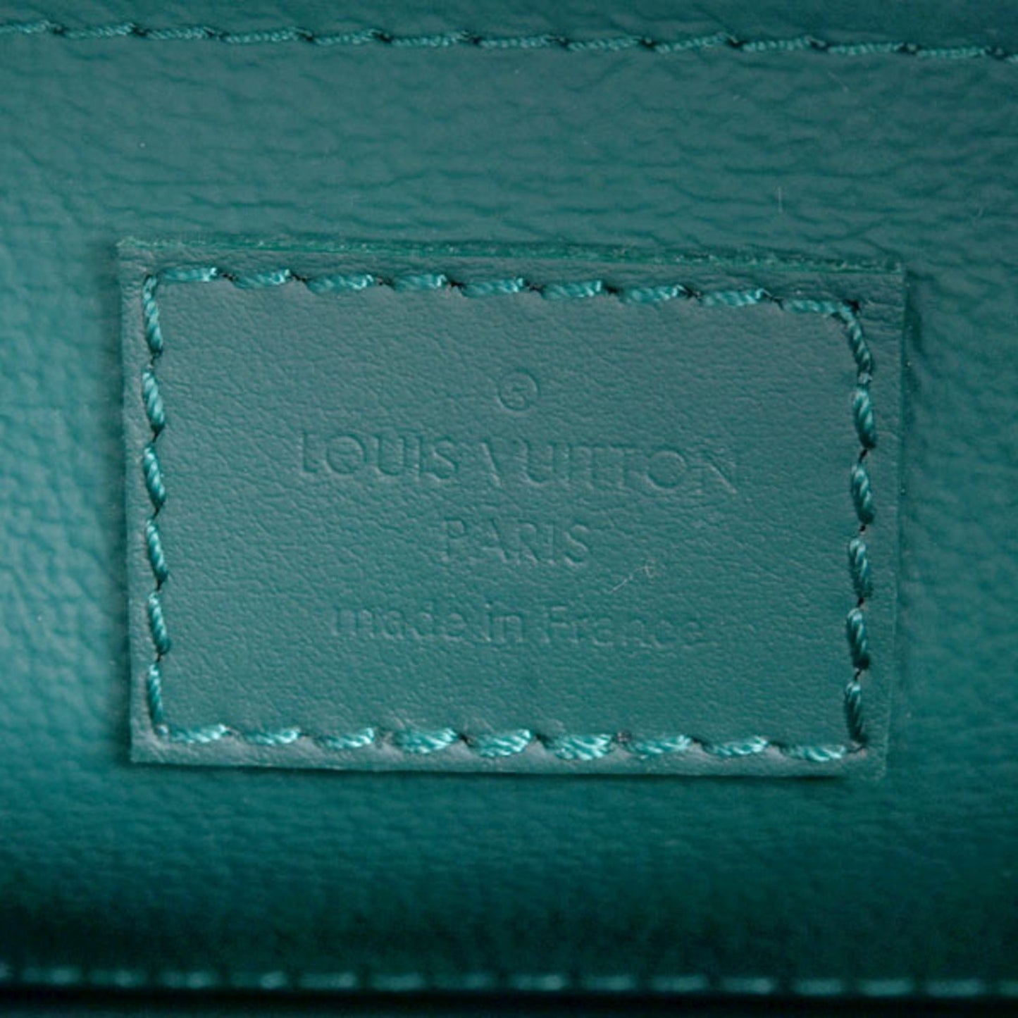 Louis Vuitton Locker Top Kit Monogram Heritage Treasure Bag Pouch Green M12688