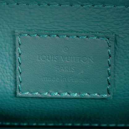 Louis Vuitton Locker Top Kit Monogram Heritage Treasure Bag Pouch Green M12688