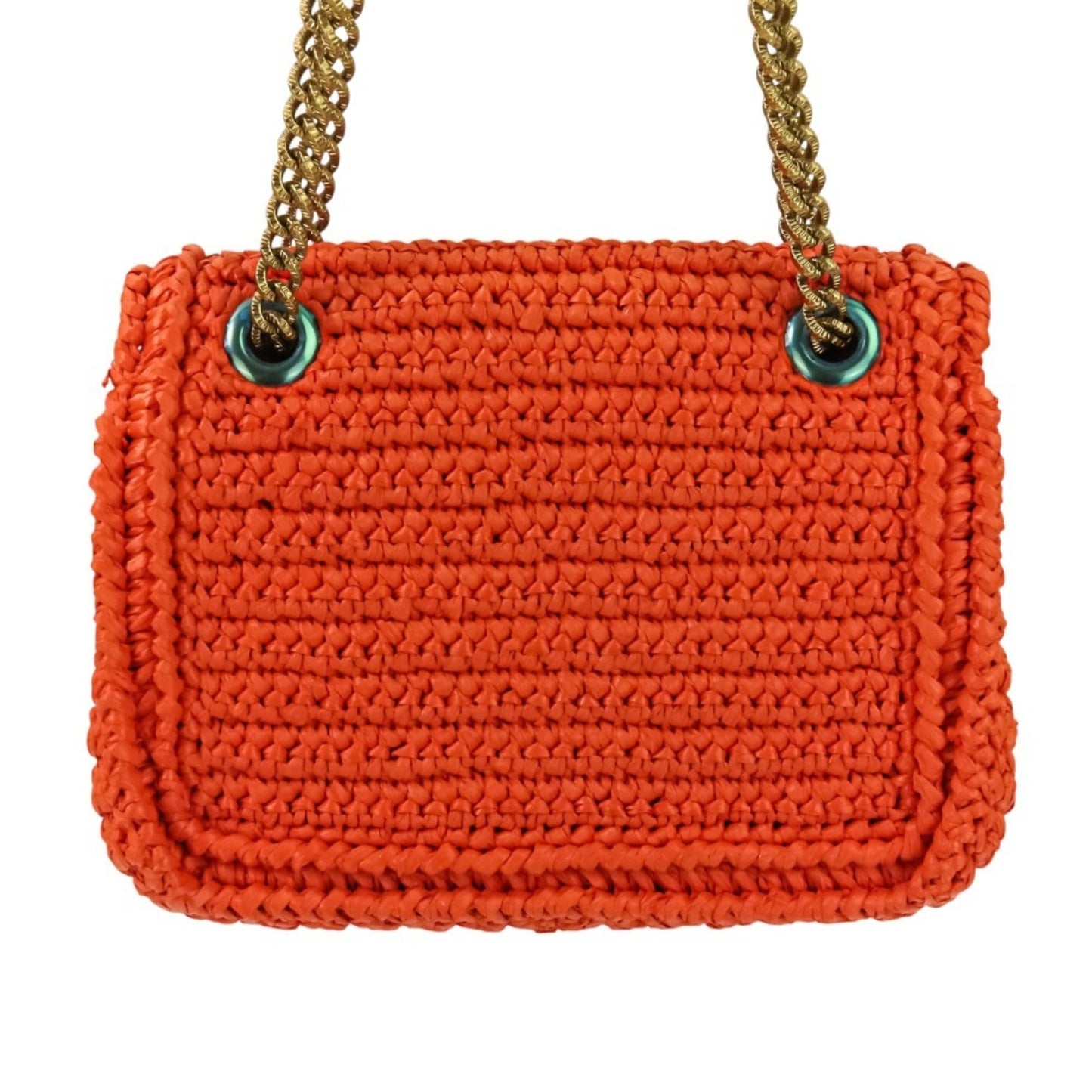 Dolce & Gabbana Devotion Crochet Sacre Heart Chain Shoulder Bag