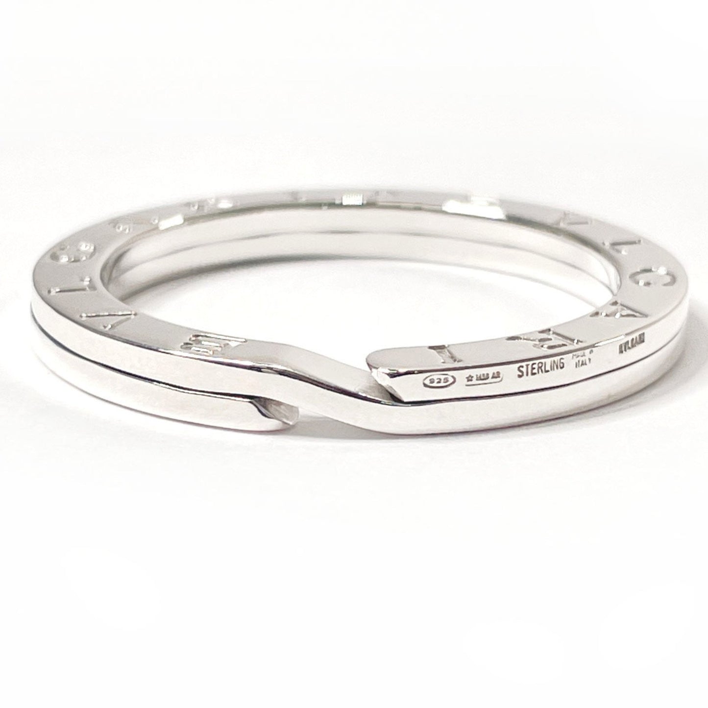 Bvlgari Bvlgari Key Ring Keychain Silver 925