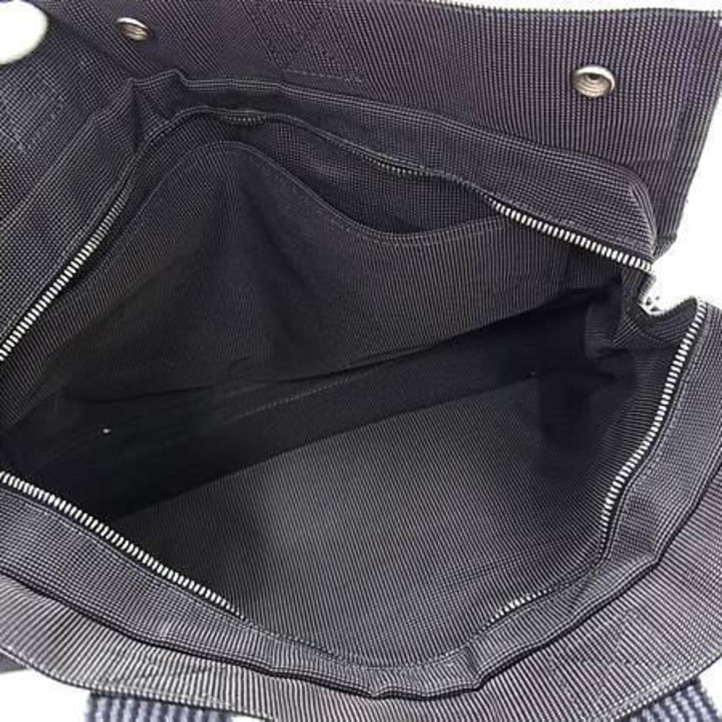 Hermes Herms Air Line Tote Mm Gray Canvas Bag