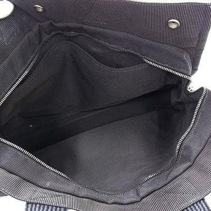 Hermes Herms Air Line Tote Mm Gray Canvas Bag