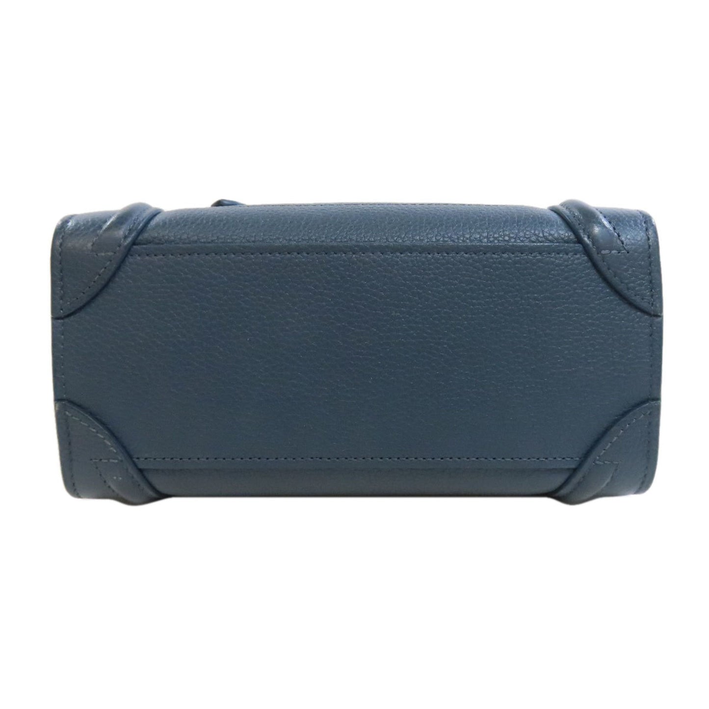 Celine Luggage Nano Handbag In Calfskin