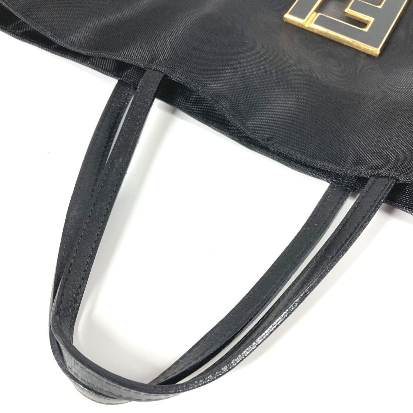 Fendi Mesh Ff Logo Tote Bag