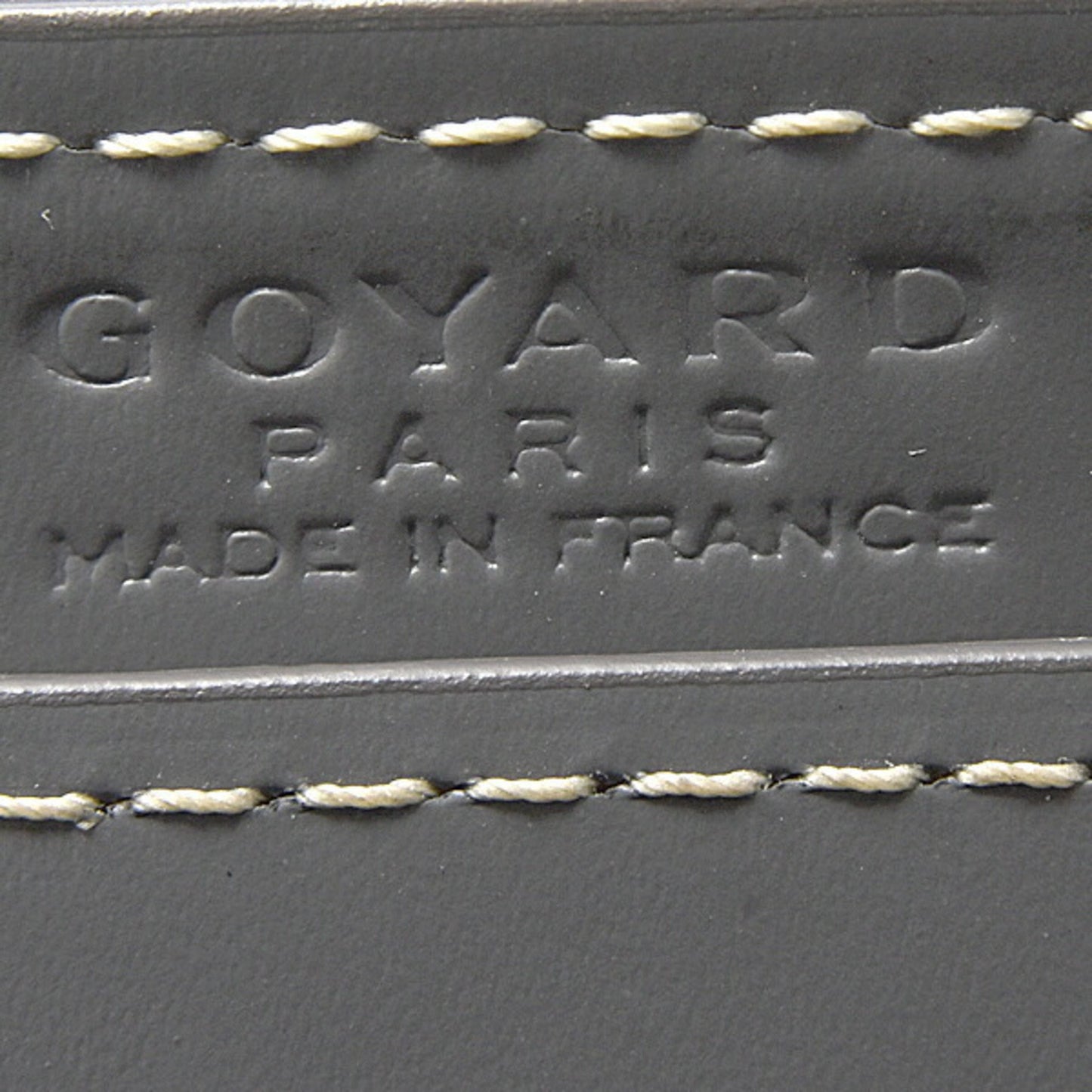 Goyard Matignon Pm Coin Case In Gray Pvc Leather