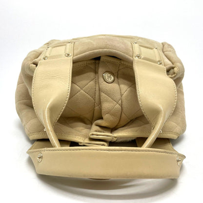 Chanel Cc Mark Bag Hand Bag Beige X Goldhardware