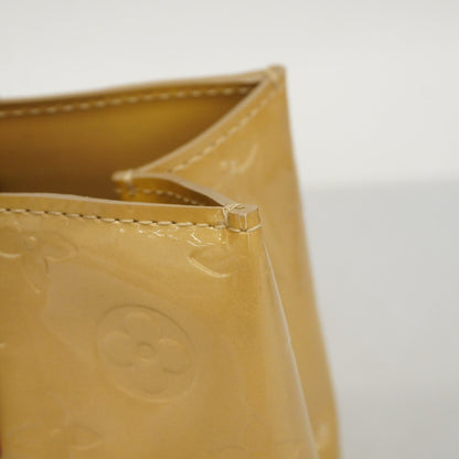 Louis Vuitton Vernis Reed Pm Handbag M91144 Beige