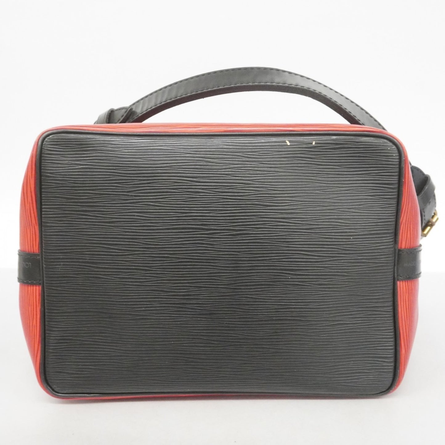 Louis Vuitton Epi Petit Noe Shoulder Bag M44172 Castilian Red Noir