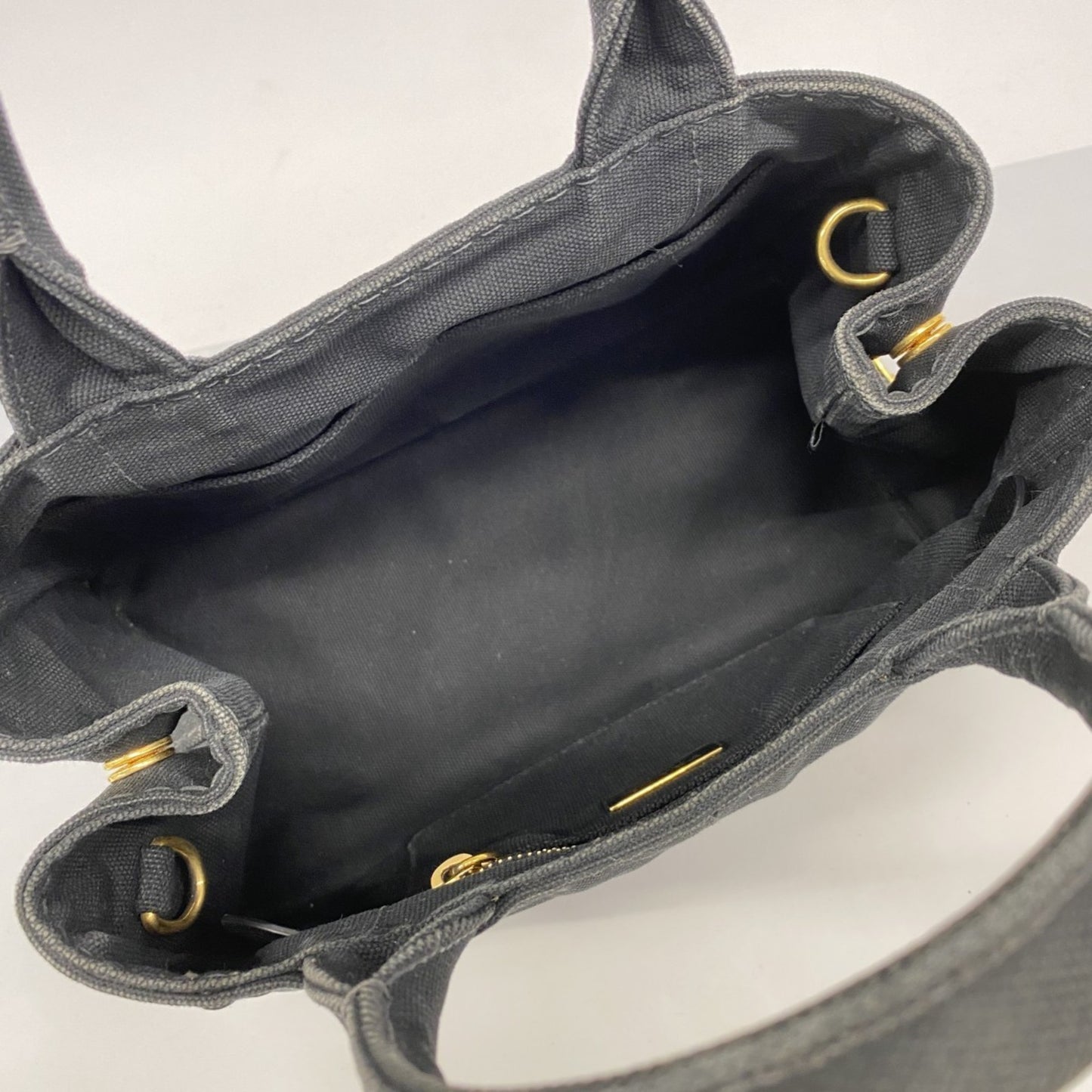 Prada Canapa Canvas Handbag