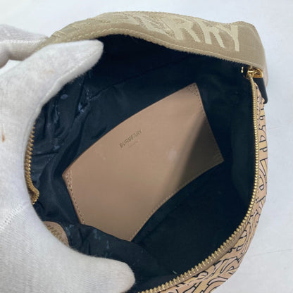 Burberry Shoulder Bag Waist Pouch Body Bag Beige