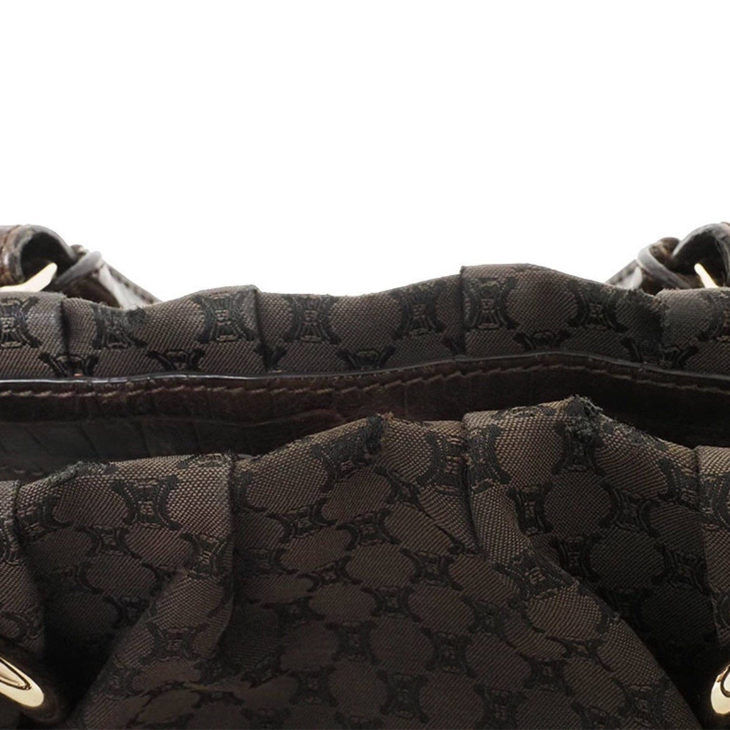 Celine Pillow Small Bag Shoulder Tote Brown