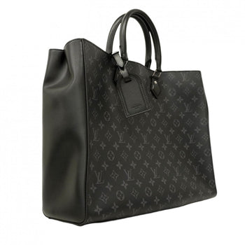 Louis Vuitton Monogram Eclipse Grand Sac Tote Bag M44733 Black