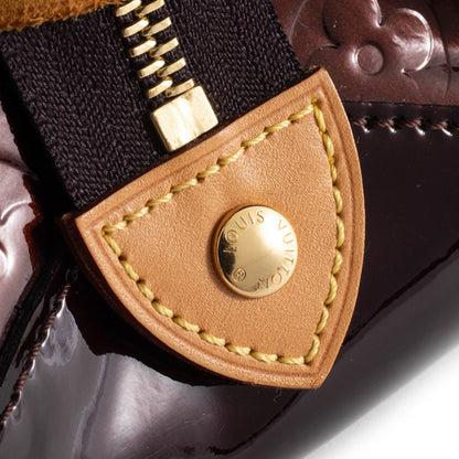 Louis Vuitton Rosewood Avenue Shoulder Bag Monogram Vernis Amaranth M93510