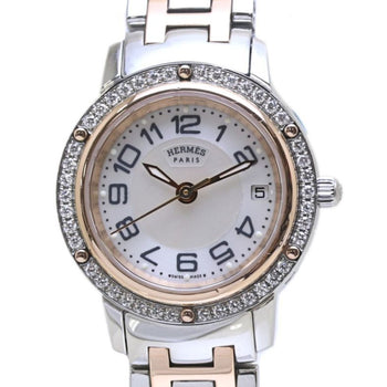 Hermes Clipper Nacr Classic Bezel Diamond Cp1.222.212 4970 035323Ww00