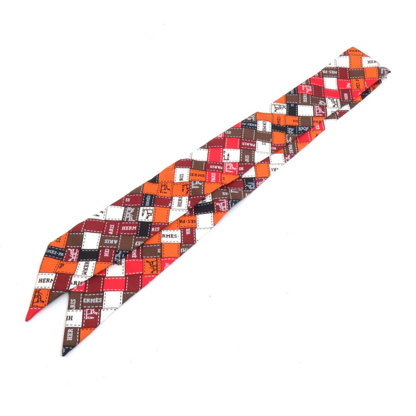 Hermes Hermes Scarf/Muffler Twilly Silk Multicolor