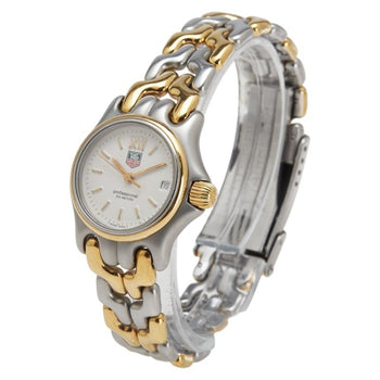 Tag Heuer Sport Elegance Professional Watch S05.008 Quartz White Dial Stainless Steel Plated