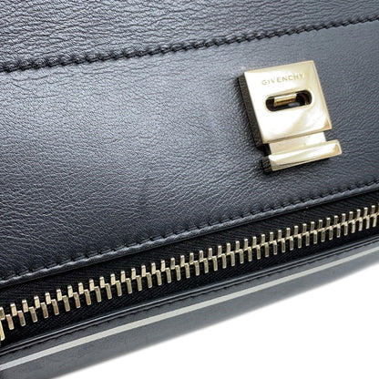 Givenchy Shoulder Bag Box Leather Givenchy Black