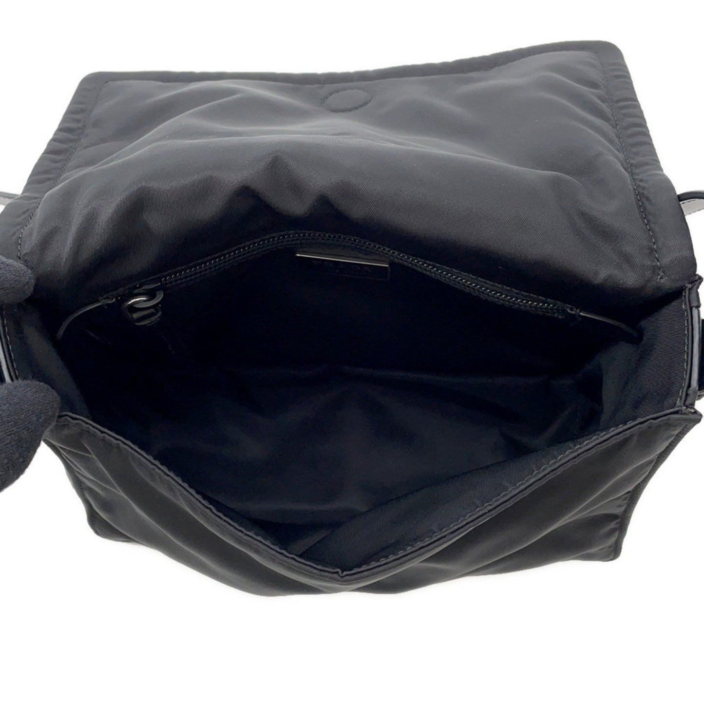 Prada Padded Shoulder Bag In Re-Nylon And Leather