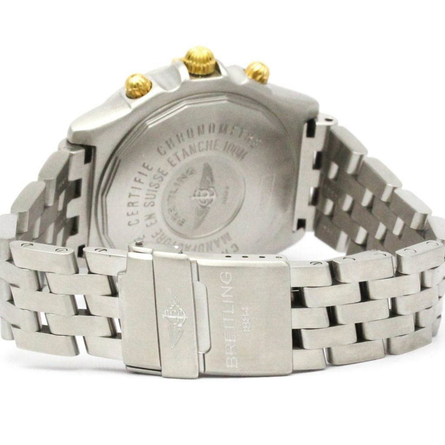 Breitling Crosswind 18K Gold Steel Automatic