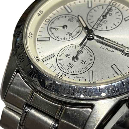 Seiko 7T92-0Dw0 Quartz Chrono Goraff Watch