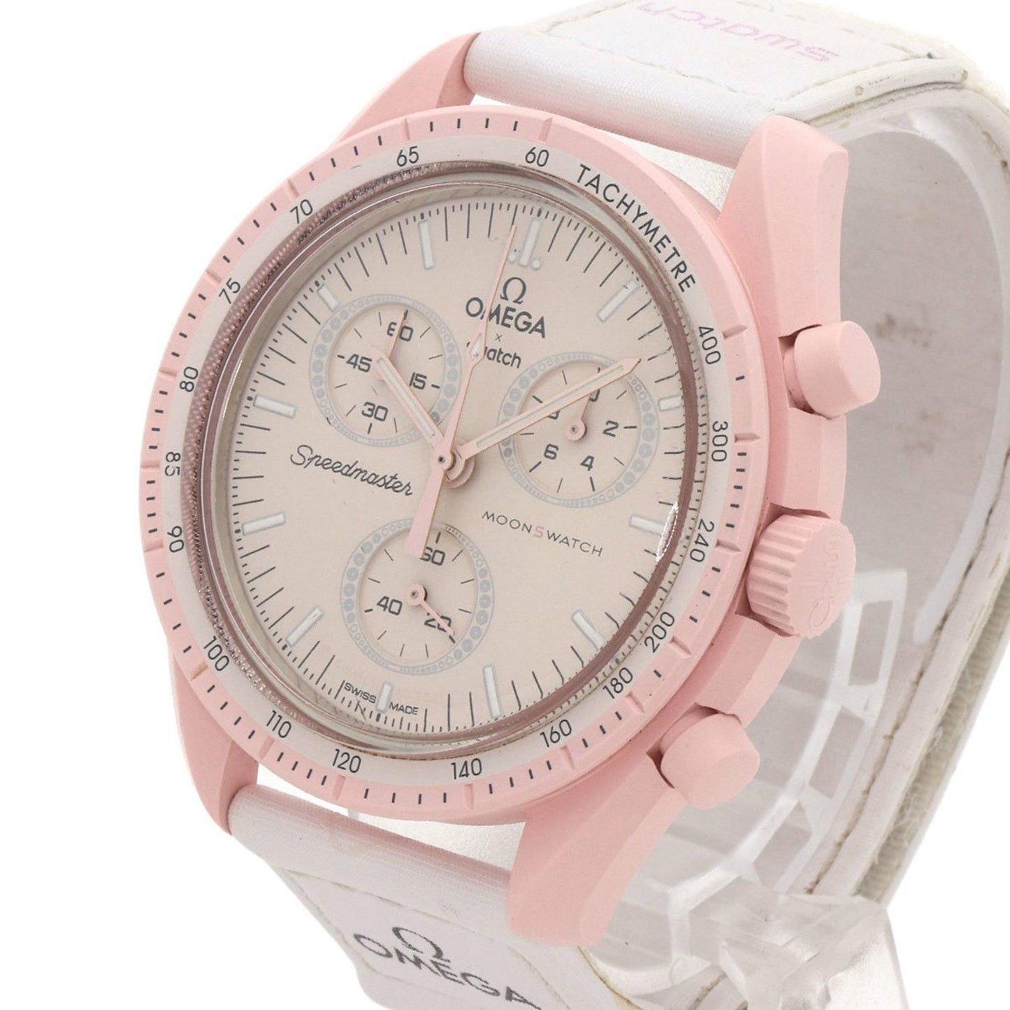 Swatch So33P100 Omega Collaboration Mission To Venus Ceramic/Nylon