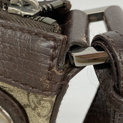 Gucci Gg Supreme Shoulder Bag 148476 Brown