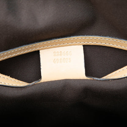 Gucci Gg Supreme Shoulder Bag/Messenger Bag 223666 Beige/Brown Leather