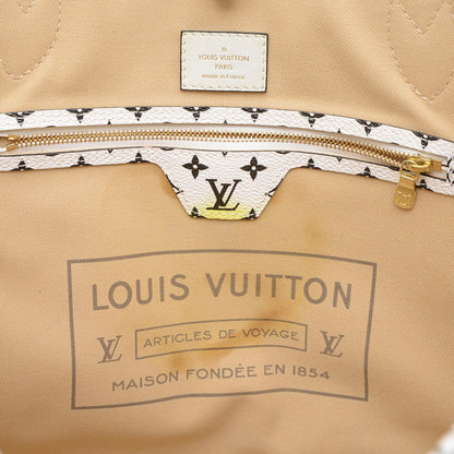 Louis Vuitton Monogram Giant Neverfull Mm Tote Bag Khaki M44568
