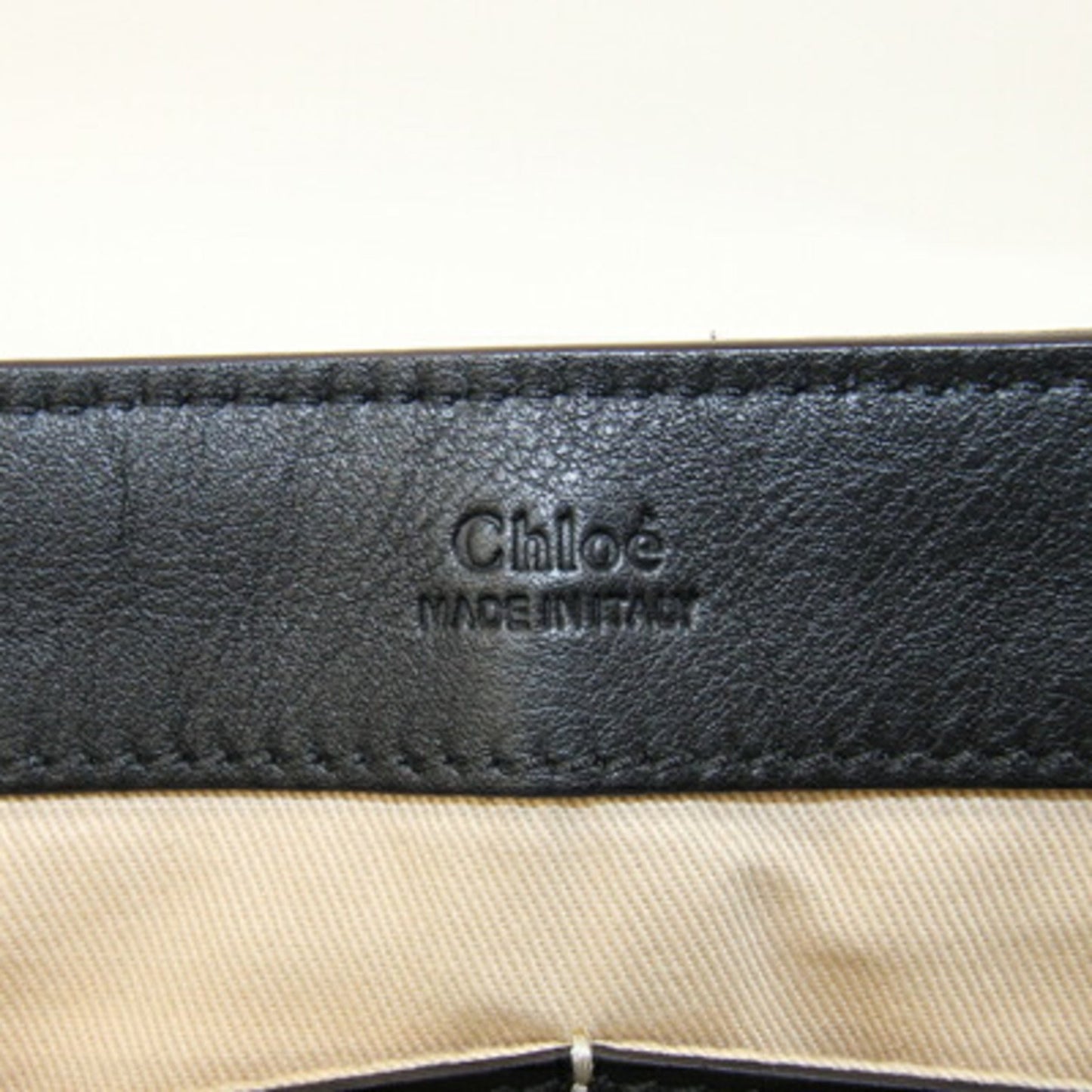 Chlo Chloe Faye Day Handbag Chc17Ws322 Black Leather Shoulder Bag With One Handle And Chain